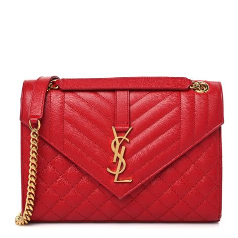 ysl monogram bag triquilt|SAINT LAURENT Grain De Poudre Textured Mixed Matelasse .